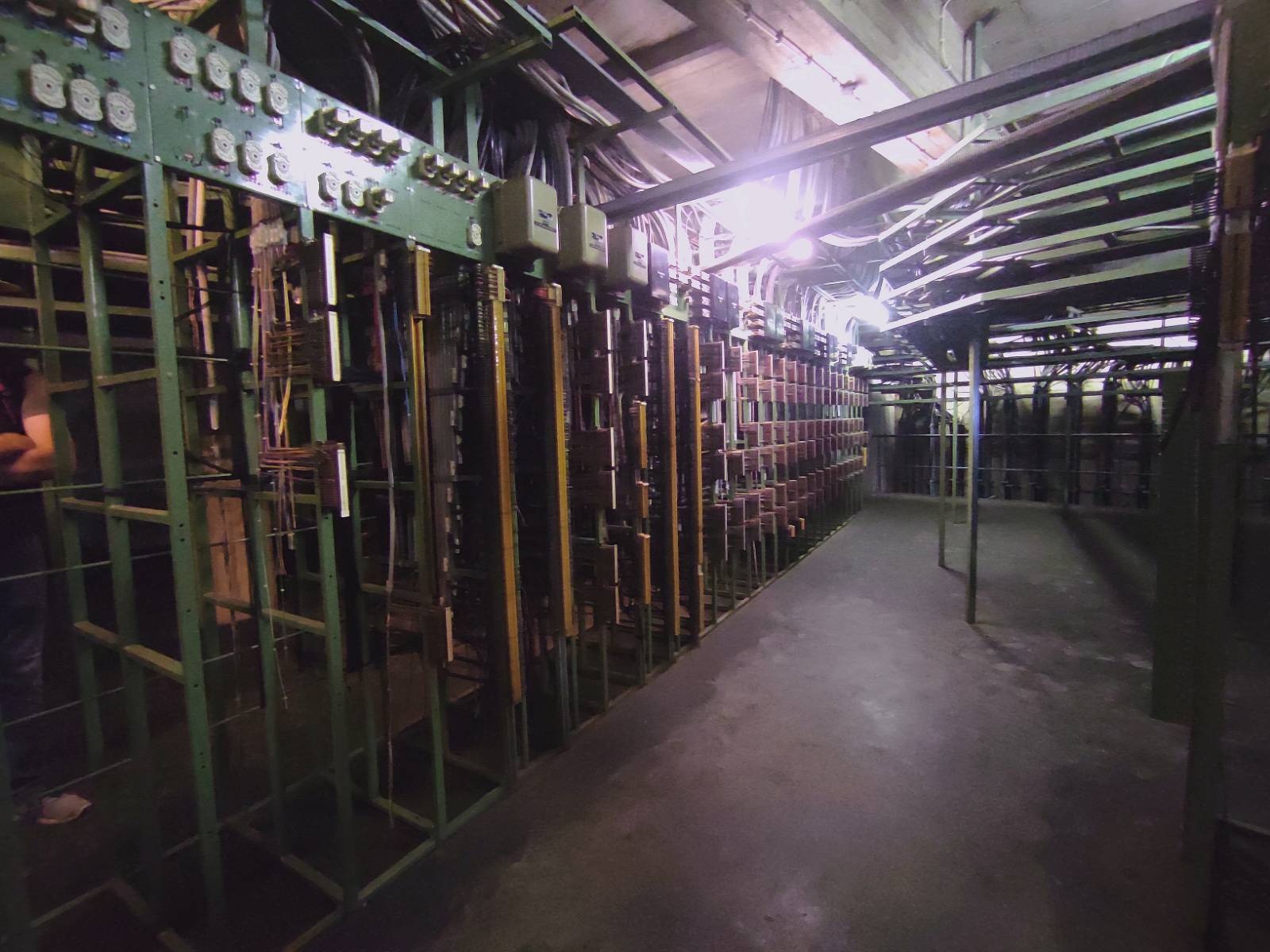 Die elektrische Schaltzentrale wurde noch bis 2010 genutzt.
